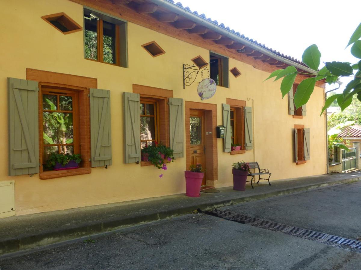 La Chambre D'Hote Au Gre Du Temps Montlaur  Bagian luar foto